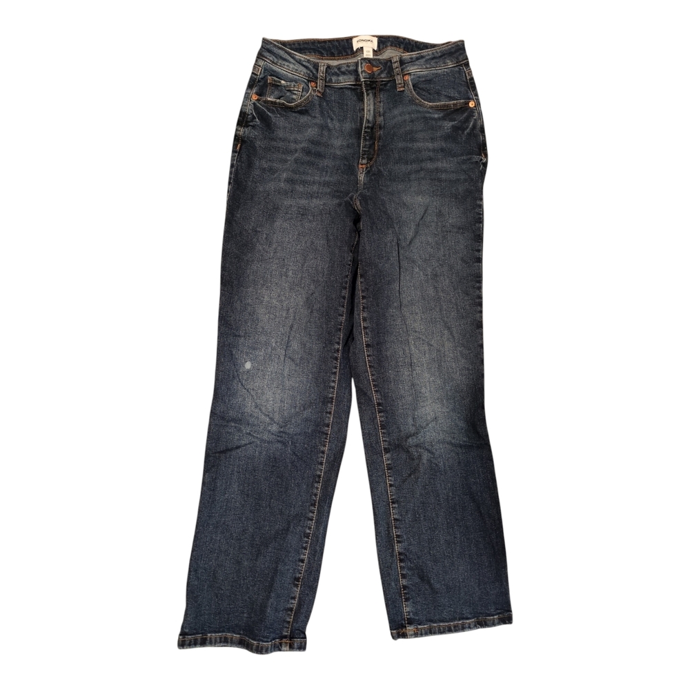 Sonoma High Rise Curvy Straight  Jeans